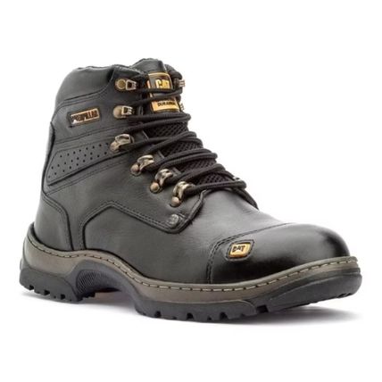 Caterpillar leather combat boot - brown