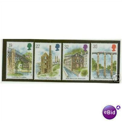 Great Britain 1989 Industrial Archaeology Unmounted Mint NHM SG 1440-1443