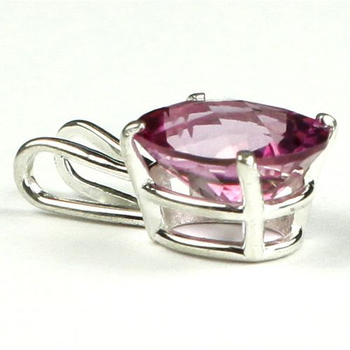 Pure Pink Topaz, 925 Sterling Silver Pendant, SP002