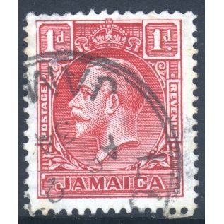 Jamaica 1929 - SG108 - 1d red - KGV - used 2