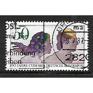 GERMANY 1982 YOUNG MENS CHRISTIAN ASS 50pf YOUNG COUPLE SG 1997 FINE USED
