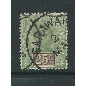 malaysia stamps sarawak sg18 sg 18