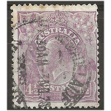 Australia 1928 SG103 4 1/2d Violet Fine Used .. ..