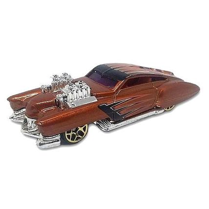 Hot Wheels - Evil Twin: Race World - Cave '10 #02/04 - #206/240 *Brown / Loose*