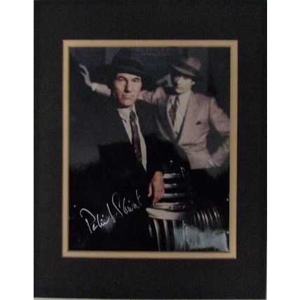 STAR TREK ' PATRICK STEWART ' autograhed photo