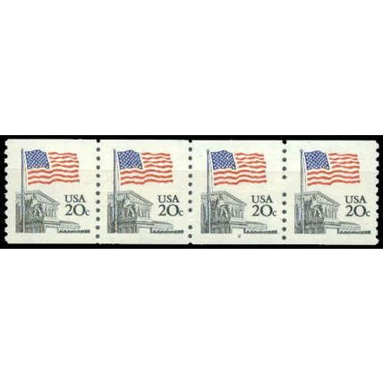 1895 20c U.S. Flag Very Fine MNH SG PNC 2/3+1 G0726