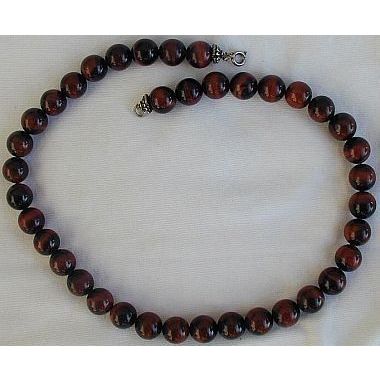 Brown cat eye necklace