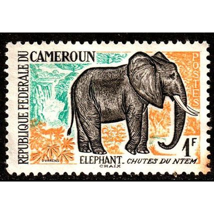 Cameroun 1962 Animals 1F MNG Stamp Elephant