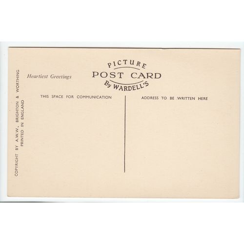 Pier Pavilion Marine Parade Worthing West Sussex Postcard Wardles