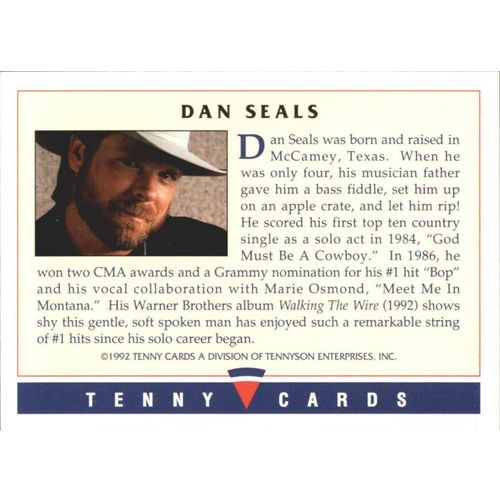 1992 Super Country Music Dan Seals #11