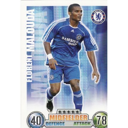 Match Attax 2007/2008 Florent Malouda Chelsea