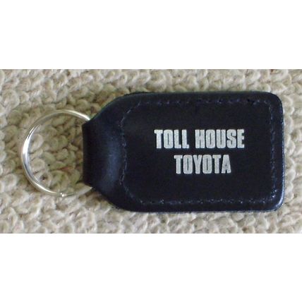 Vintage TOYOTA Key Ring, back stamped TOLL HOUSE TOYOTA