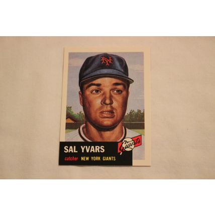 Salvatore Sal Yvars 1991 Topps 1953 Archives NO. 11