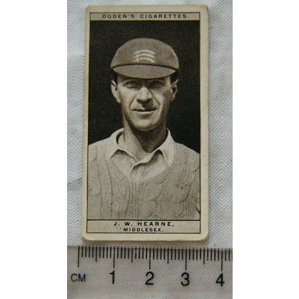 1926 Ogden's Cricket No. 21 J. W. Hearne, Middlesex