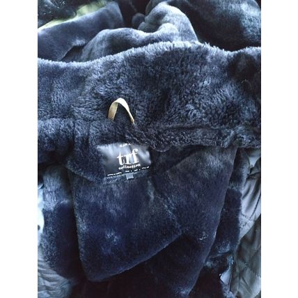 Zara Trafaluc outerwear Khaki zip up Parka coat size large