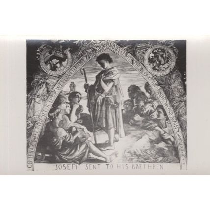 Joseph Sent To His Brethren Real Photo Religious Vintage Postcard