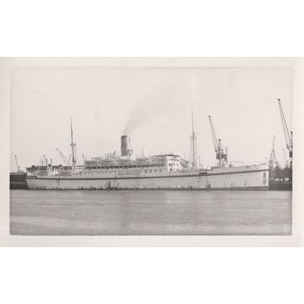 Rupsa Cargo Ship Vintage Rare Photo