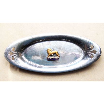 1924 Wembley British Empire Exhibition Souvenir Oval Dish