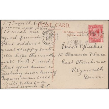 Worcester College, Oxford, Oxfordshire, 1932 - RP Postcard