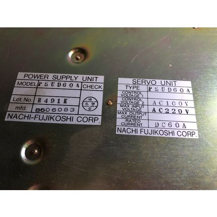 NACHI PSUD-60A POWER SUPPLY UNIT NACHI CNSB, TB