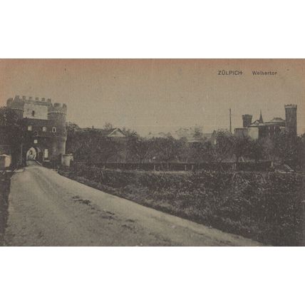 Zulpich Weihertor Old German Postcard