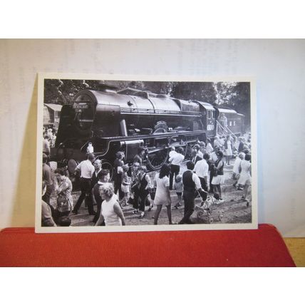 'ROYAL SCOT, BRESSINGHAM STEAM MUSEUM, 1972 unused postcard railway engine =