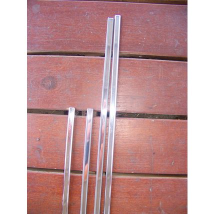 1965 CHRYSLER NEW YORKER 2D HT BELT LINE TRIM OEM 4 PCS TWO DOOR HARD TOP