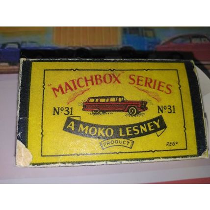 Matchbox - No31 Ford Station Wagon - Copy/Replica box