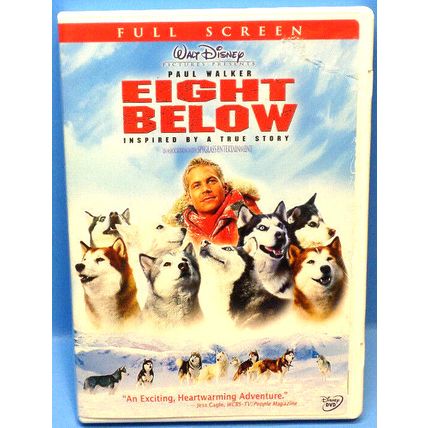 Eight Below Walt Disney 2006 DVD (L6)
