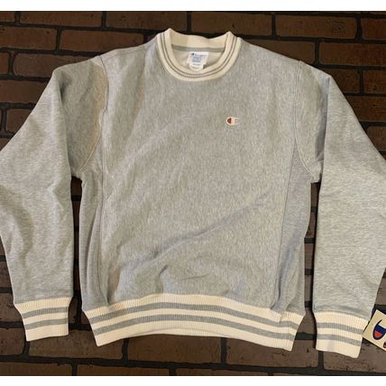 CHAMPION Oxford Gray Crew Neck~BRAND NEW~ S M L