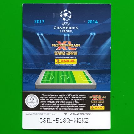PANINI ADRENALYN XL Champions League 13/14 Lorenzo Insigne LIMITED EDITION