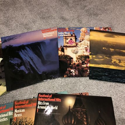 Festival Of International Hits - Readers Digest 9 x Vinyl LP Box Set