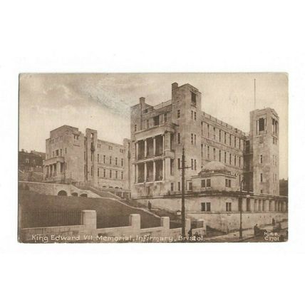 King Edward VII Memorial Infirmary, Bristol, Postcard.