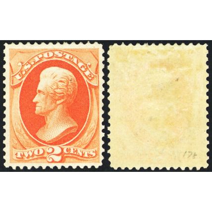 178, Mint VF/XF OG LH 2¢ - SCV $350 - Stuart Katz
