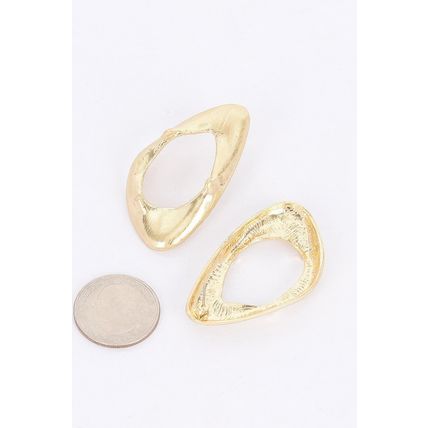 NewGold Plated Metal Earrings