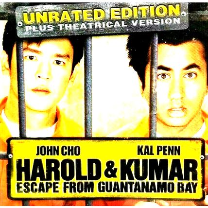 Harold Kumar Escape from Guantanamo Bay (DVD, 2008) (L5)