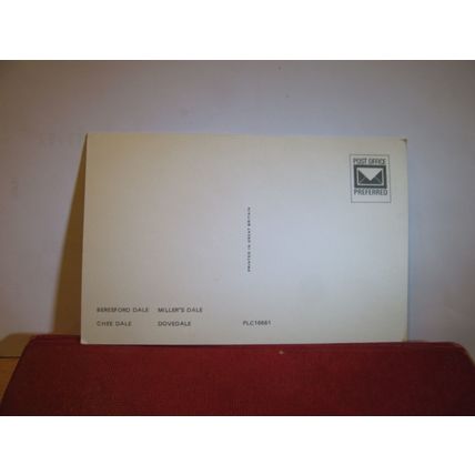 multiview, THE DERBYSHIRE DALES . unused postcard PLC16661 =