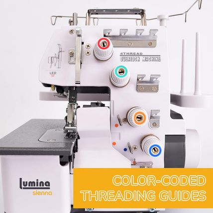 Lumina Sienna Serger Sewing Machine - Industrial Grade Sergers & Overlock Machin