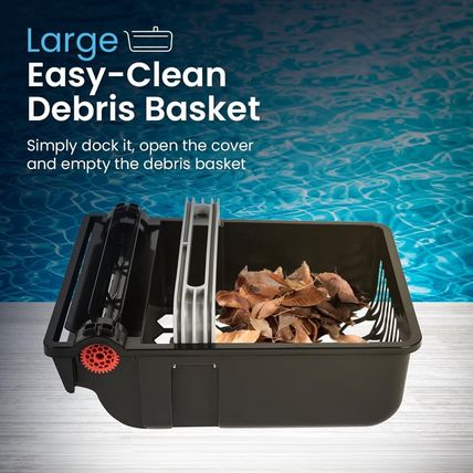 Betta SE Solar Powered Automatic Robotic Pool Surface Skimmer Cleaner with 24/7