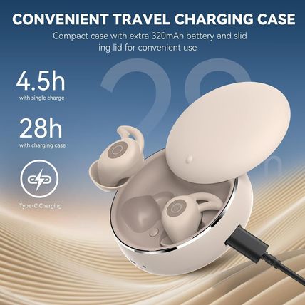 Sleepals Micro Sleep Earbuds for Side Sleepers, Noise Reduction, Slim, 28 Hour