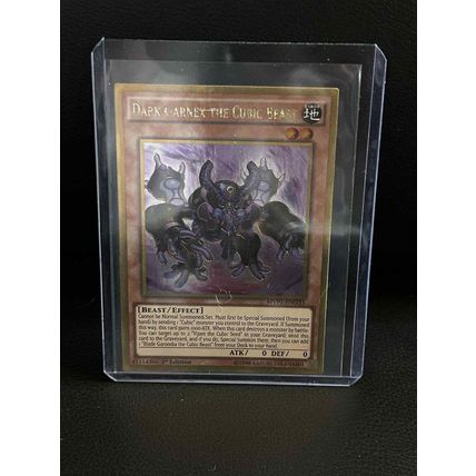 Dark Garnex the Cubic Beast - MVP1-ENG33 - Gold Rare - 1st Edition The Dark Side