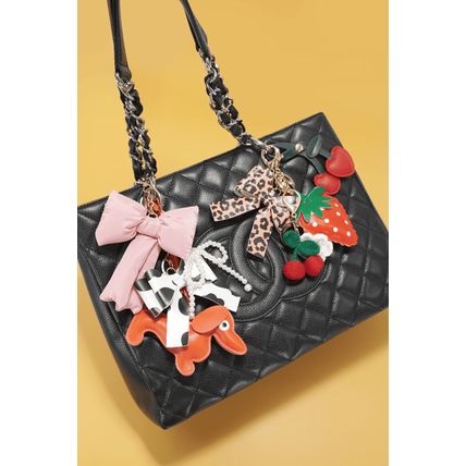 Pink Cute 3D Bow Knot Keychain