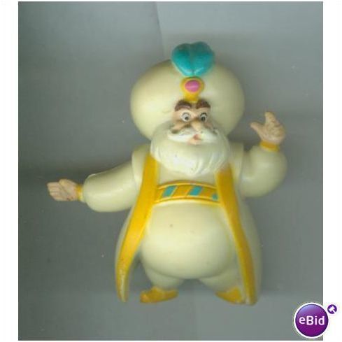 1993 Mattel Disney's Aladdin Sultan PVC Figure