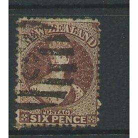 new zealand stamps chalon head sg122 6d
