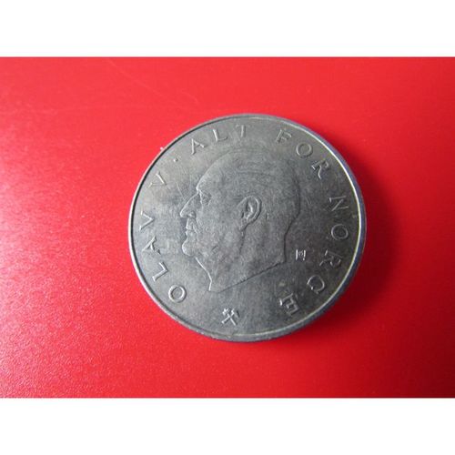 1982 NORWAY ONE KRONE FREE POST. AAF