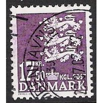 Mi 798: 17 Kr. brownish-carmine Definitive Stamp: Small National Arms.