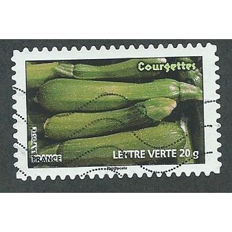 FRA 2012 ( LETTER 20g) 'GREEN VEGETABLES ' FINE USED (EBID41-170)