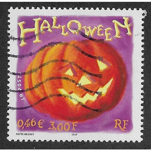 FRA 2001 3F 'HALLOWEEN' FINE USED (EBID55-917)