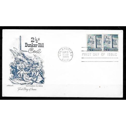 USA LETTRE - FDC - 1 JOUR REF 4 ( USED )