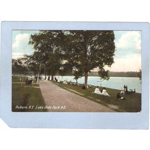 New York Auburn Lake Side Park #3 ny_box2~766